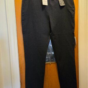Black stretch pants 14 NWT